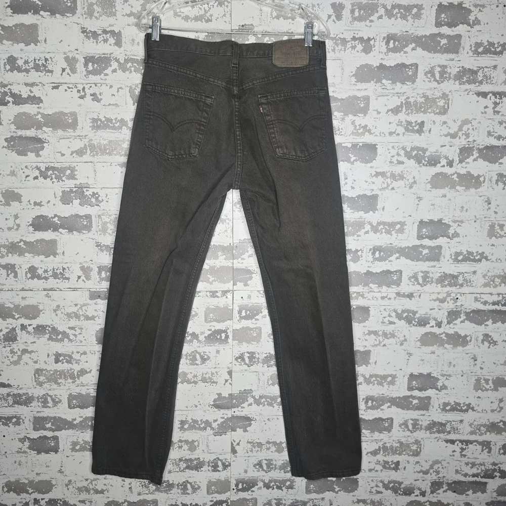 Levis 501 Jeans Mens 32x32 Brown 100% Cotton Straight Leg VTG Y2K Made‎ In USA